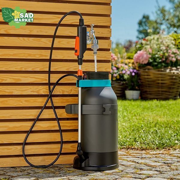Обприскувач акумуляторний Gardena EasyPump помповий, з латунним соплом, 5 л 11136-20.000.00 фото