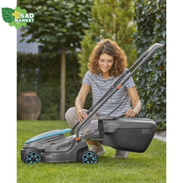 Газонокосарка акумуляторна Gardena PowerMax 32, 18V (без акум.та з/п) 14632-55.000.00 фото
