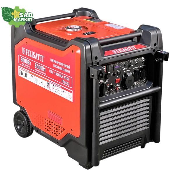 Генератор инверторный двухтопливный ИГБГ-14000ЕК/F99503 ІГБГ-14000ЕК/F99503 фото
