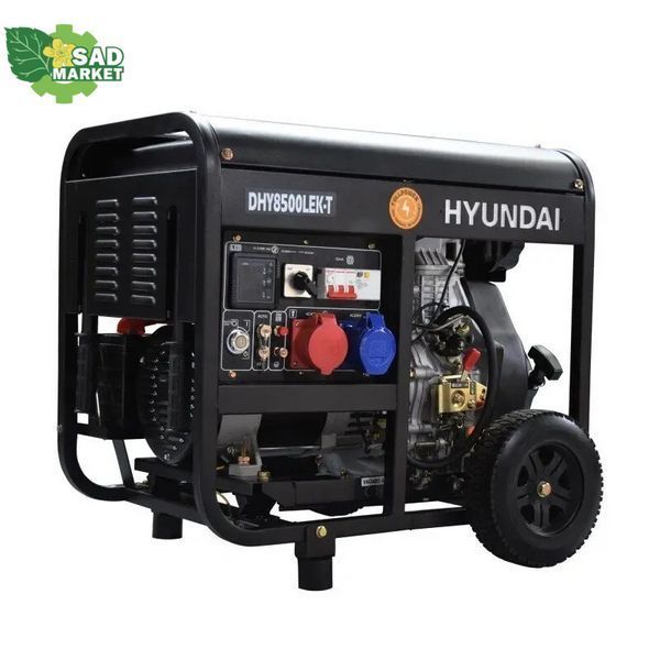 Генератор дизельний Hyundai DHY 8500LEK-T DHY 8500LEK-T фото