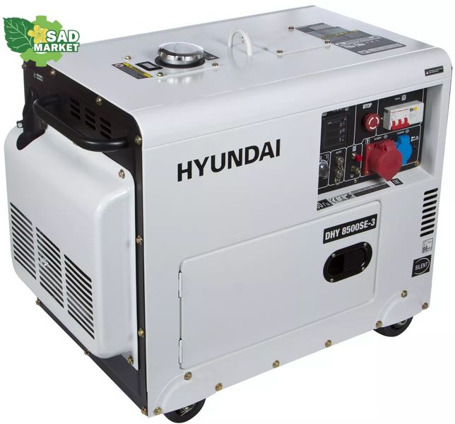Дизельний генератор HYUNDAI DHY 8500SE-3 DHY 8500SE-3 фото