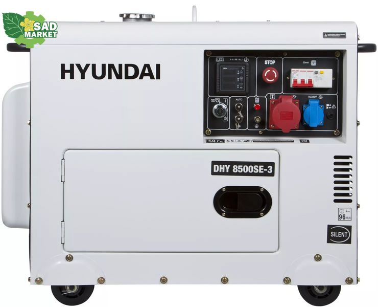 Дизельный генератор HYUNDAI DHY 8500SE-3 DHY 8500SE-3 фото