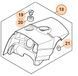 Кожух защитный STIHL MS651, MS661 11440801600 фото 2
