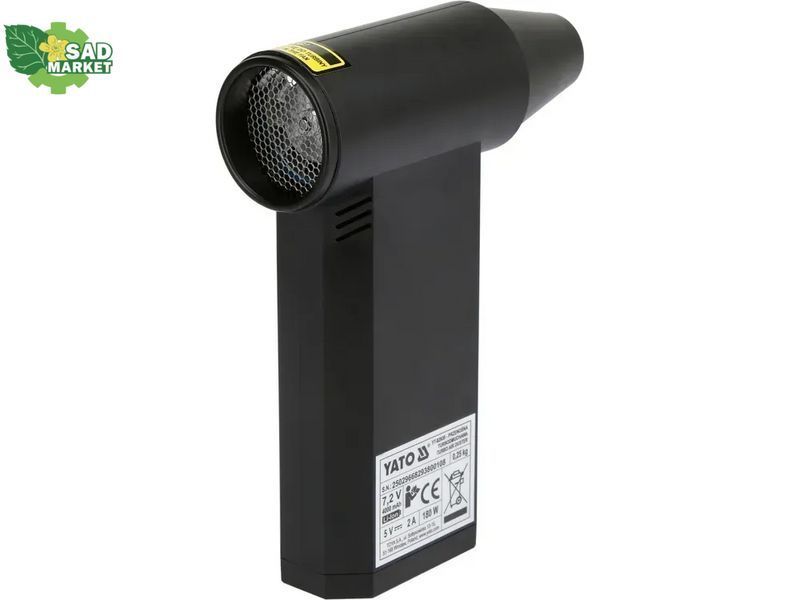 Пилосос-повітродувка акумуляторний YATO YT-82938 YT-82938 фото