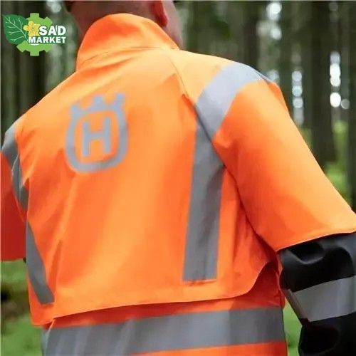 Куртка от дождя Husqvarna Functional High Viz мужская, р XL-58/60 5976628-58 фото