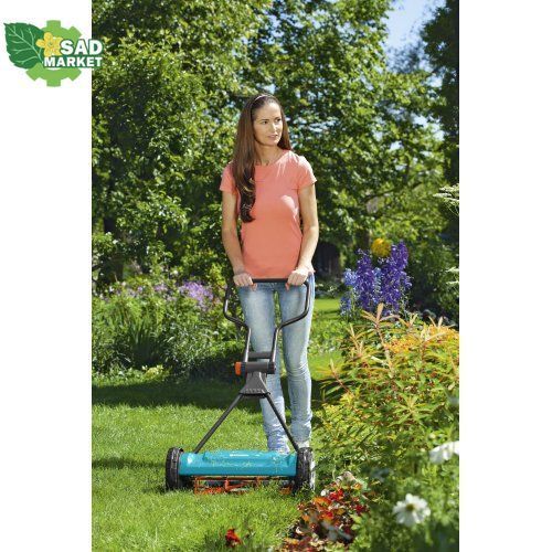 Газонокосарка циліндрічна механічна Gardena Classic 400 04018-20.000.00 фото