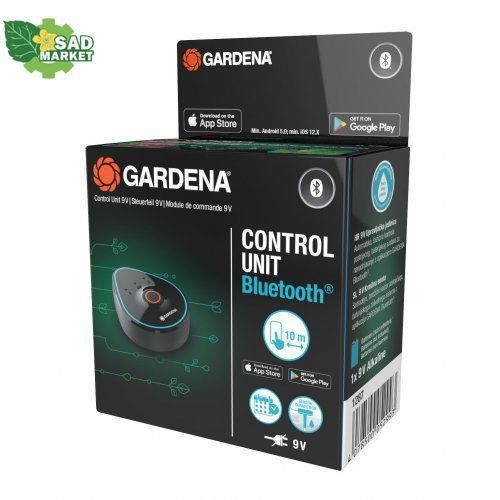 Блок управління клапаном поливу Gardena 9 V Bluetooth&reg; 01287-20.000.00 фото