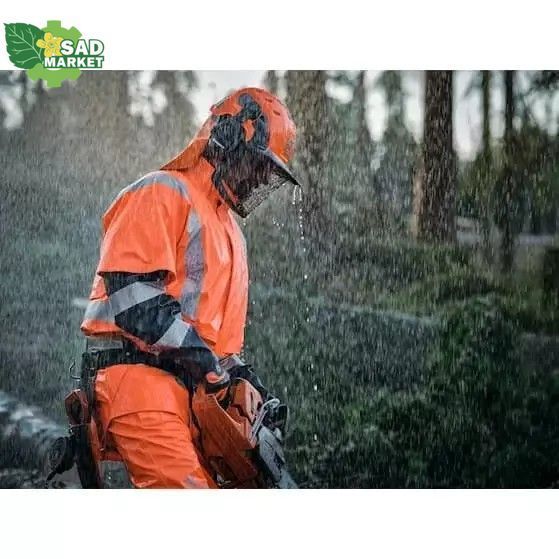 Куртка от дождя Husqvarna Functional High Viz мужская, р XL-58/60 5976628-58 фото
