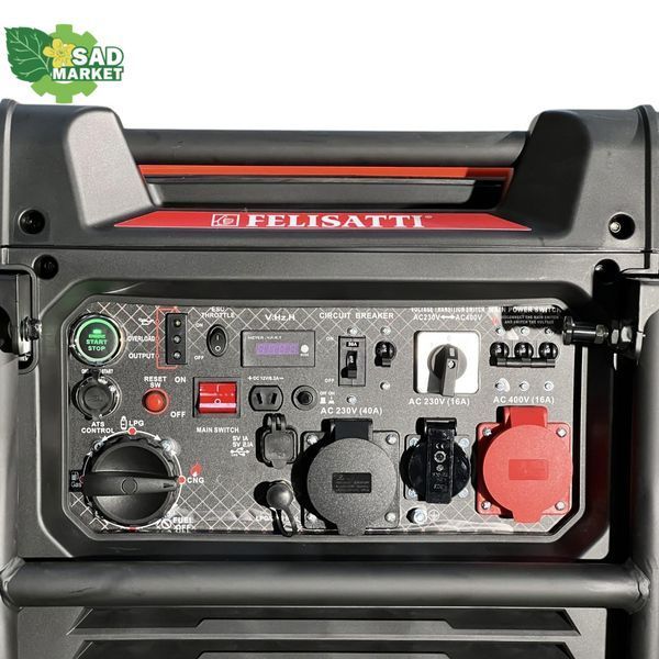 Генератор инверторный двухтопливный Felisatti ИГБГ-14000ЕК/F99504 ІГБГ-14000ЕК/F99504 фото