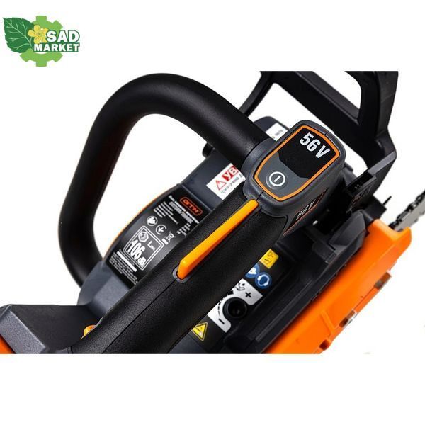 Пила ланцюгова акумуляторна GTM CSTH56/1800BL, 56В, КАРКАС CSTH56/1800BL_BARE TOOL фото