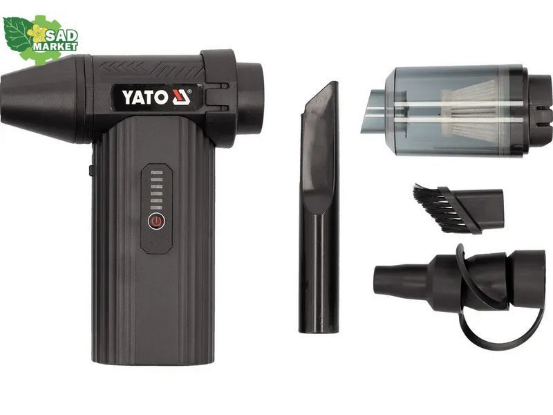 Пилосос-повітродувка акумуляторний YATO YT-82936 YT-82936 фото