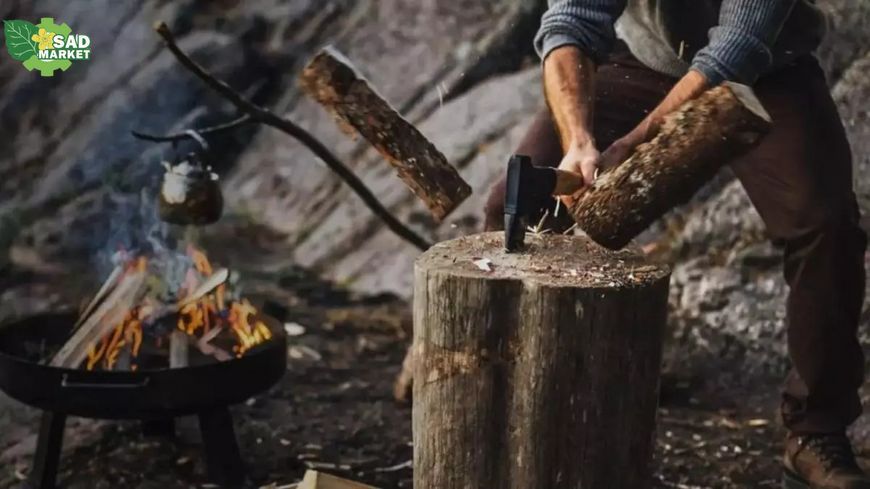 Набор топор + точило Fiskars Norden N7 386 мм 0.791 кг (1051146) 1051146 фото