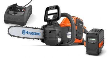Пила ланцюгова акумуляторна Husqvarna 225i KIT (АКБ+ЗП) 9705475-06 фото