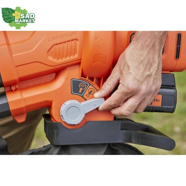 Пилосос садовий акумуляторний BLACK+DECKER BCBLV3625L1 BCBLV3625L1 фото