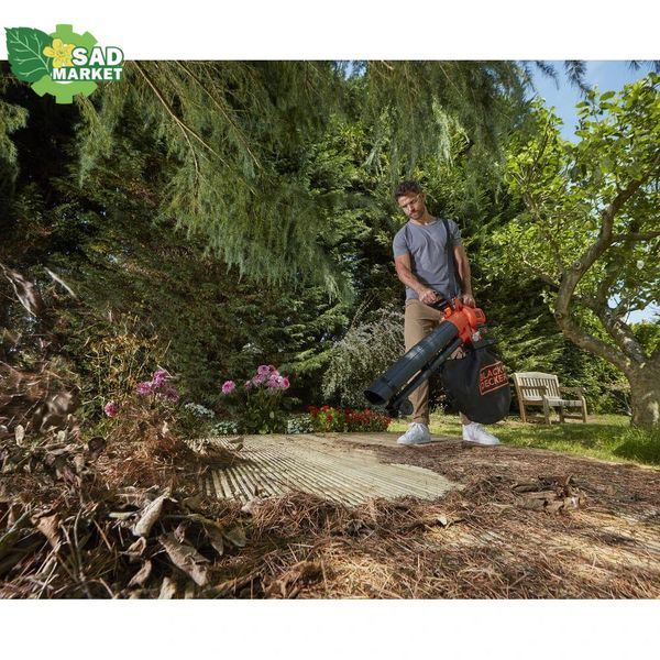 Пилосос садовий акумуляторний BLACK+DECKER BCBLV3625L1 BCBLV3625L1 фото