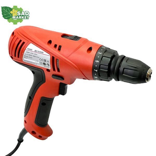 Дриль-шурупокрут мережевий Felisatti ДШ-10/260Э2/F90888 ДШ-10/260Э2/F90888 фото