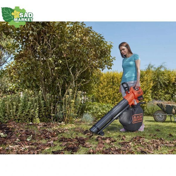Пилосос садовий акумуляторний BLACK+DECKER BCBLV3625L1 BCBLV3625L1 фото