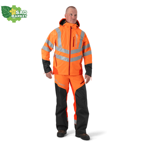 Куртка від дощу Husqvarna Technical Vent High Viz чоловіча, р M-50/52 (5976626-50) 5976626-50 фото