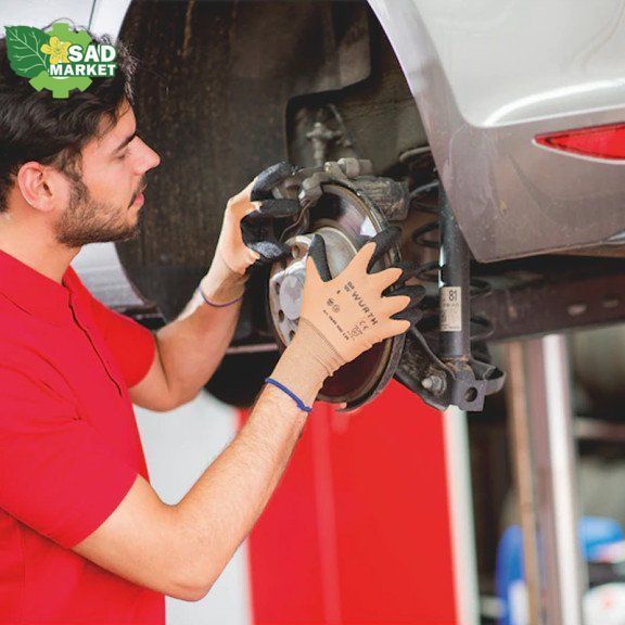 Перчатки защитные WURTH SPEC-MECHANIC White PU, р11 (0899400532) 0899400532 фото
