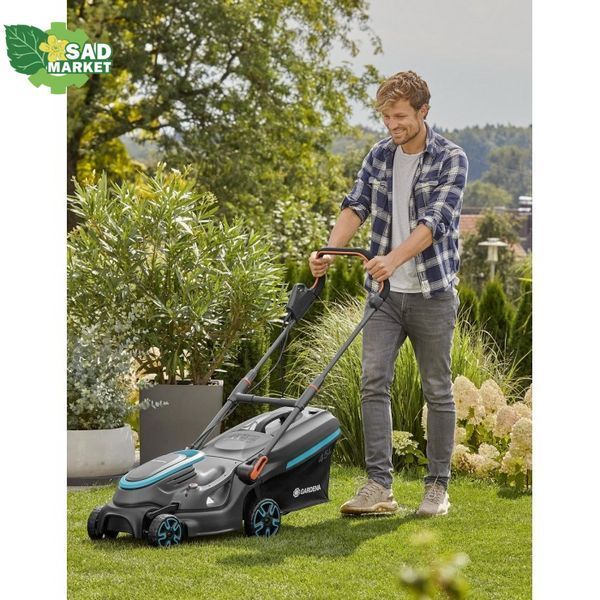 Газонокосарка електрична Gardena PowerMax 37/1800 G2 14637-20.000.00 фото