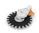 Ножницы роторные RG к мотокосам Stihl FS, FSA (41807405101) 41807405101 фото 1
