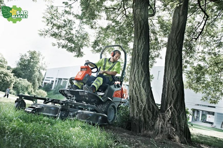 Райдер професійний Husqvarna P 525DX + Кабина 9679854-01 фото