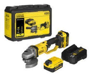 Шлифмашина угловая аккумуляторная STANLEY FATMAX V20 SFMCG400M2K-QW SFMCG400M2K-QW фото
