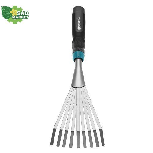 Грабли стальные ручные Gardena Comfort Ergo, 12 см 08956-20.000.00 фото