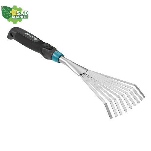 Грабли стальные ручные Gardena Comfort Ergo, 12 см 08956-20.000.00 фото