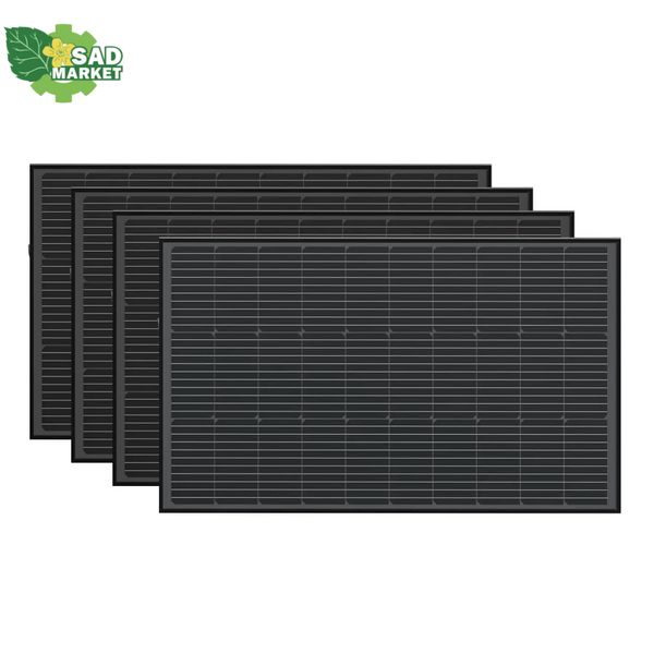 Набор солнечных панелей EcoFlow 4*100 Solar Panel Стационарные EFSolar4*100W фото