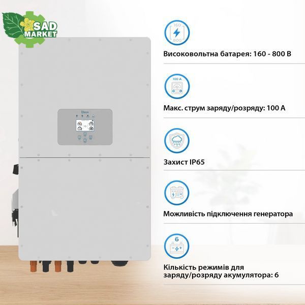 Інвертор гібридний Deye SUN-30K-SG01HP3-EU-BM3 (30 kW, 3 фази, 3 MPPT, HV) sun_30k_3 фото