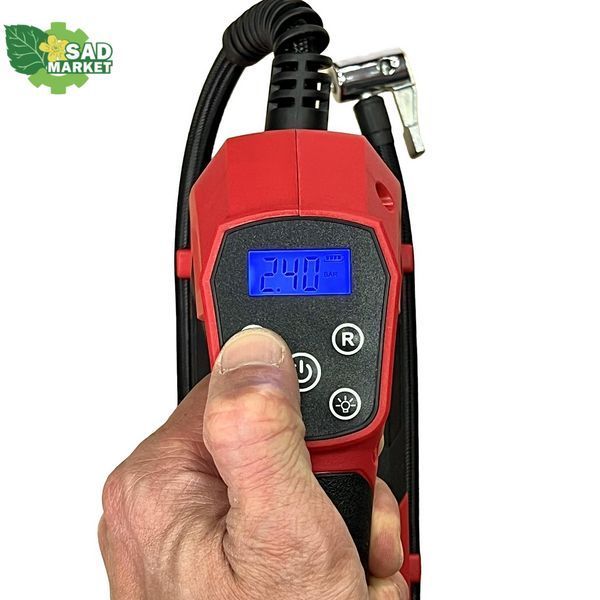 Компресор автомобільний акумуляторний Felisatti FT1169 18 В, каркас FT1169  (без акумулятора) фото