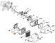 Корпус повітряного фільтра для бензоножиць STIHL HS 81, HS 81R, HS 81T, HS 86, SH 81T 42371402802 фото 2