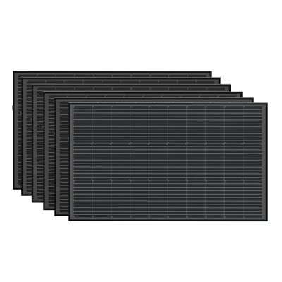 Набор солнечных панелей EcoFlow 6*100 Solar Panel Стационарные EFSolar6*100W фото