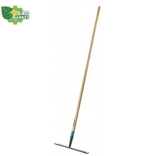 Граблі сталеві з ручкою Gardena ClassicLine, 38 см 17201-20.000.00 фото