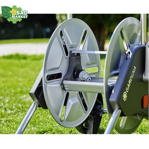 Тележка для шланга Gardena AquaRoll M Metal 18540-20.000.00 фото