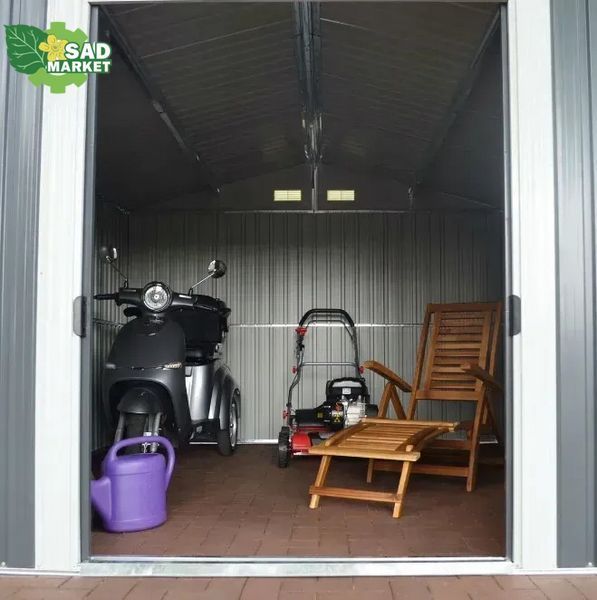 Садовый домик металлический HECHT8X8PLUS HECHT8X8PLUS фото