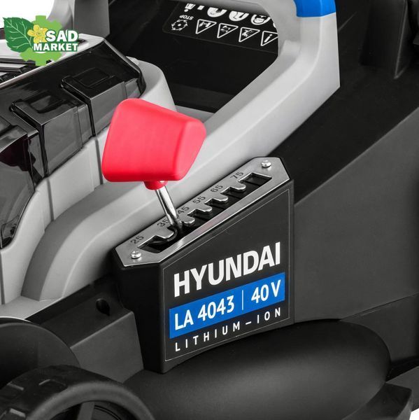 Газонокосарка акумуляторна Hyundai LA 4043 (Без АКБ і ЗП) LA 4043 фото