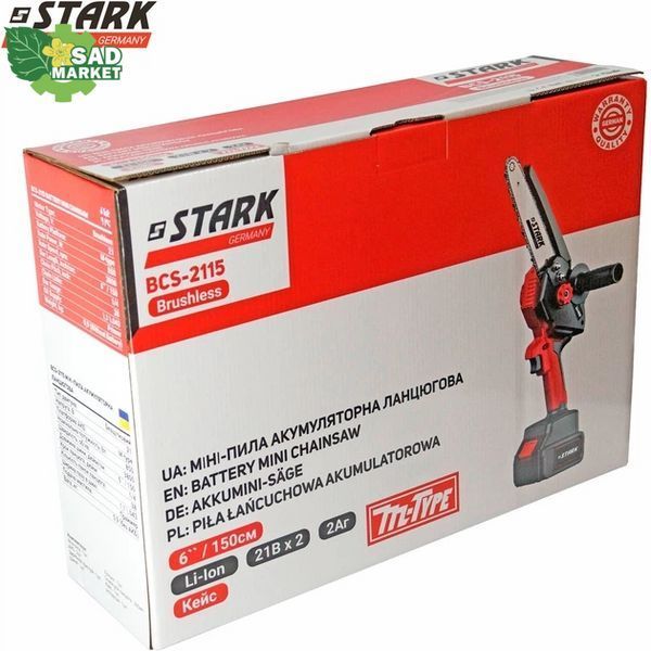 Мини-пила аккумуляторная STARK BCS-2115 310900001 фото