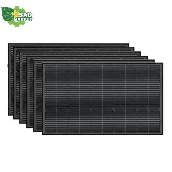 Набор солнечных панелей EcoFlow 6*100 Solar Panel Стационарные EFSolar6*100W фото