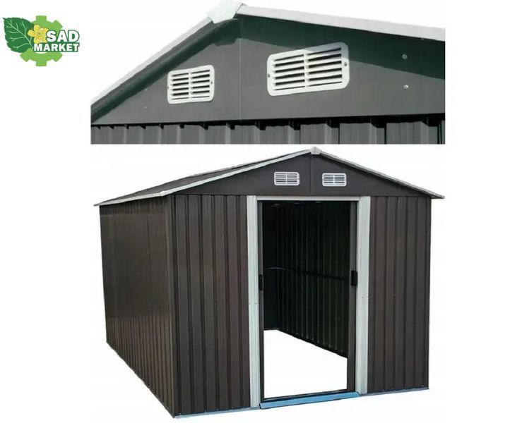 Садовый домик металлический HECHT8X8PLUS HECHT8X8PLUS фото