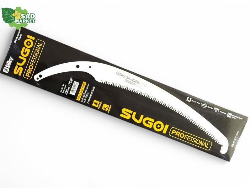 Полотно до пилки Silky SUGOI 330-6.5-5.5 (330мм; 1.8мм; 6.5-5,5зуб/30мм) 391-33 фото