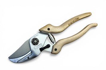 Секатор з ковадлом LOWE N8.104 Natural Series дерев&rsquo;яні ручки з гікорі N8.104 фото