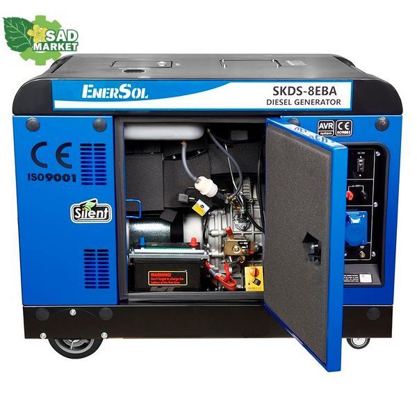 Генератор дизельний EnerSol SKDS-8EBA SKDS-8EBA фото