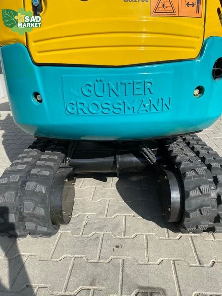 Міні-ескаватор Gunter Grossman GG 1700 (з поворотною стрілкою та доріжками, що розширюються) GG 1700 фото