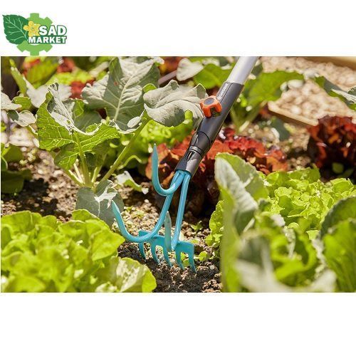 Граблі-розрихлювач Gardena Combisystem 2-в-1, 9 см 03165-20.000.00 фото