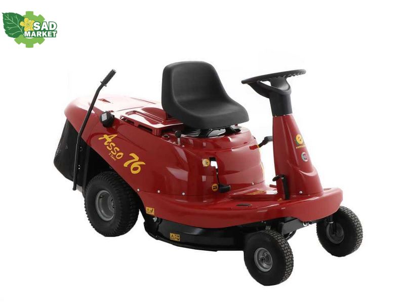 Трактор садовий (райдер) Eurosystems Asso 76, Briggs & Stratton 3130 955295050 фото