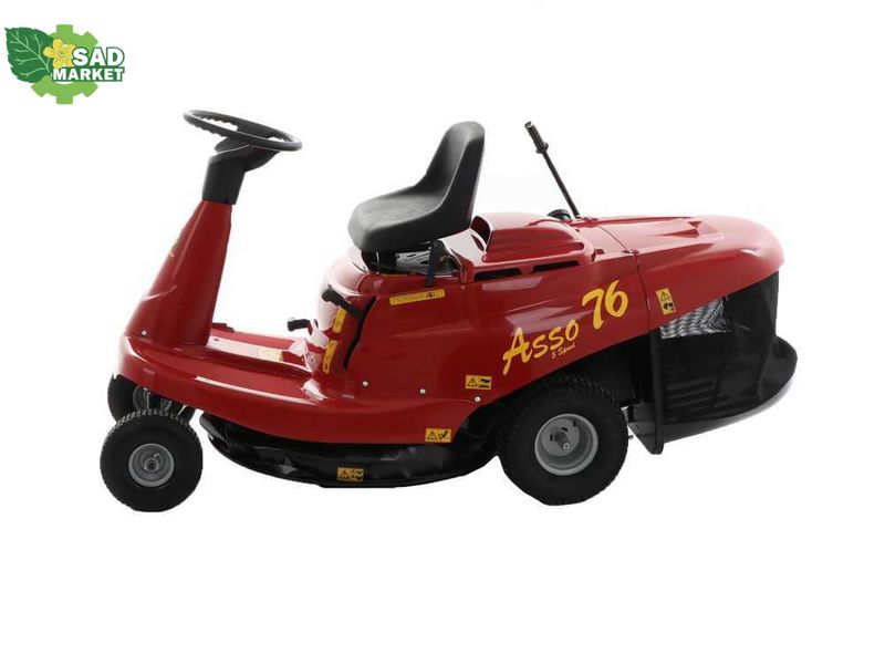 Трактор садовий (райдер) Eurosystems Asso 76, Briggs & Stratton 3130 955295050 фото