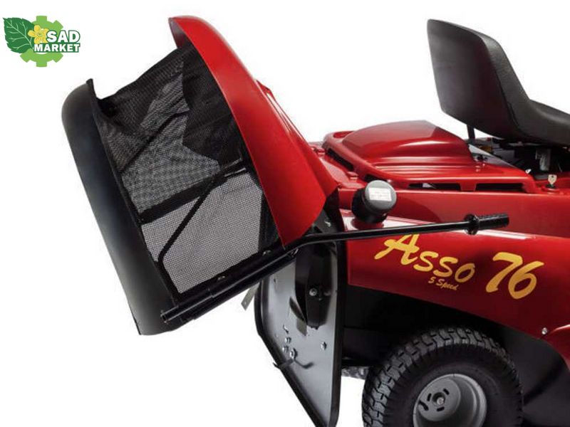 Трактор садовый (райдер) Eurosystems Asso 76, Briggs & Stratton 3130 955295050 фото