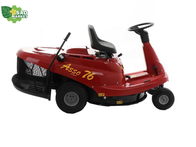 Трактор садовий (райдер) Eurosystems Asso 76, Briggs & Stratton 3130 955295050 фото